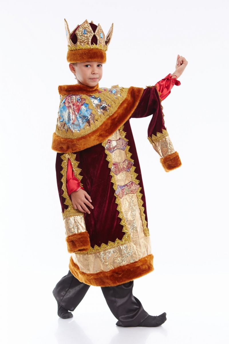 Масочка - «Царь» карнавальный костюм для мальчика / фото №1019