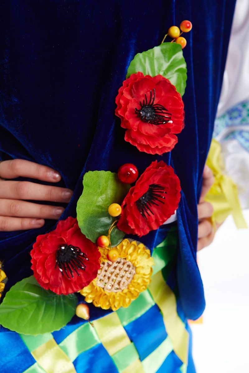Масочка - Украинка «Марьяна» национальный костюм для девочки / фото №1022