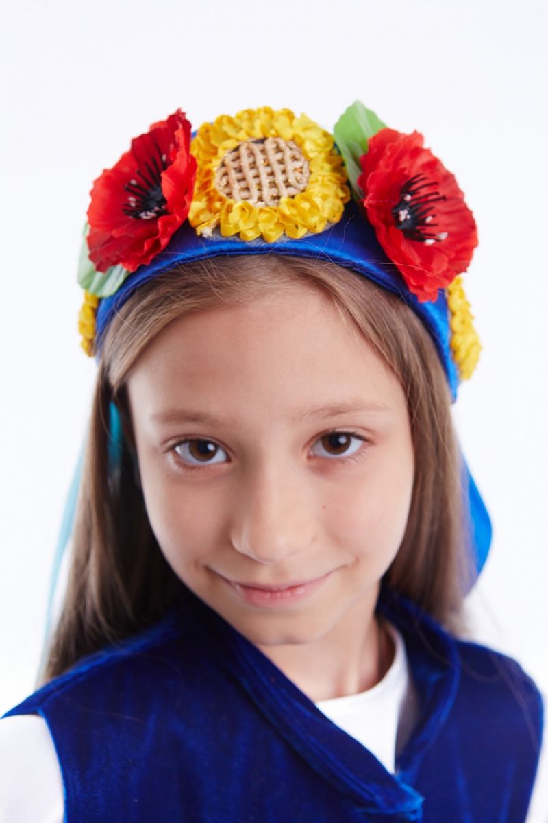 Масочка - Украинка «Марьяна» национальный костюм для девочки / фото №1023