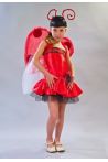 Божья коровка «Ретро» карнавальный костюм для девочки - 103