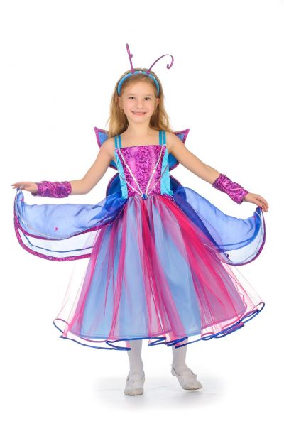 Бабочка «Сказочная» карнавальный костюм для девочки