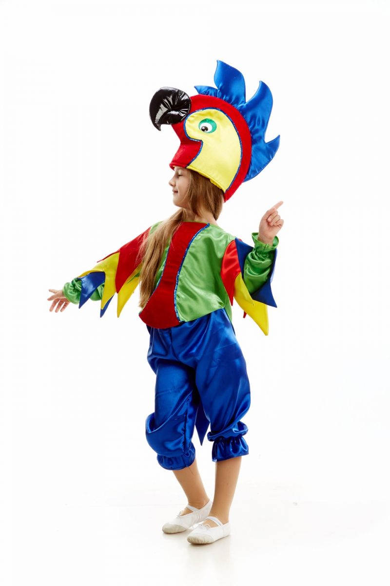 Масочка - «Папуга» карнавальний костюм для дітей / фото №1072