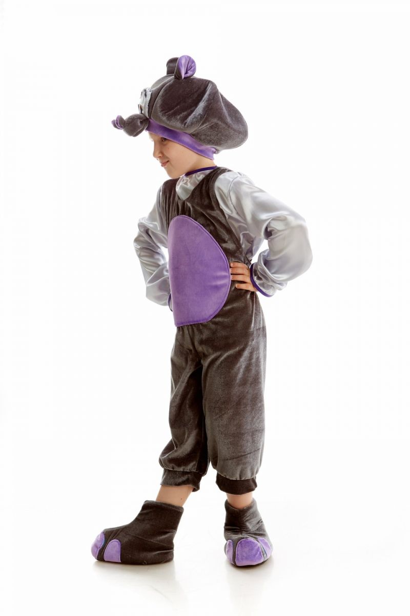 Масочка - «Бегемот» карнавальний костюм для хлопчика / фото №1082