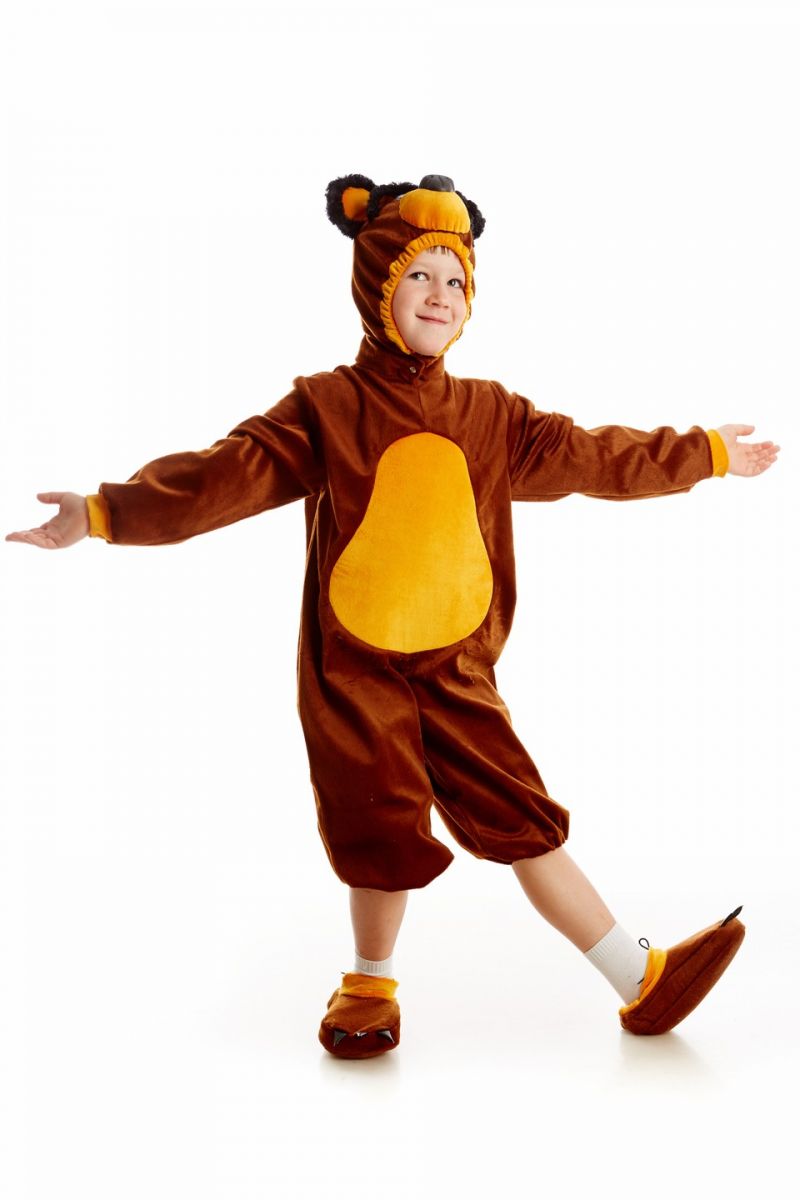 Масочка - Медведь «Маша и Медведь» карнавальный костюм для мальчика / фото №1089