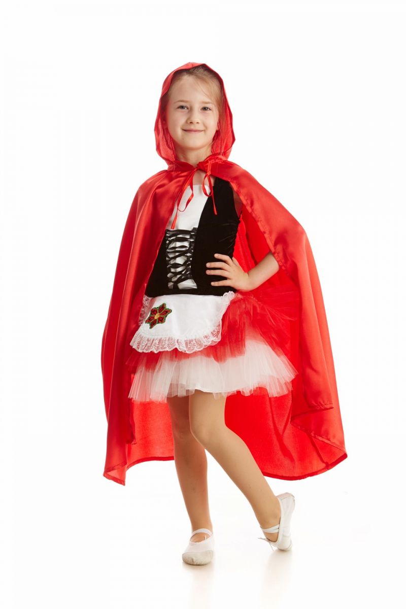 Червона шапочка "Модерн" карнавальний костюм для дівчинки