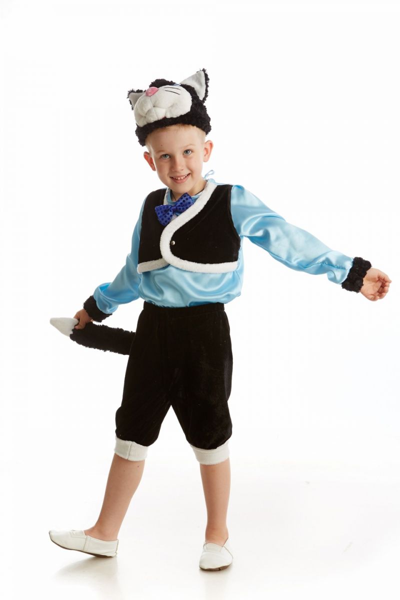 Кот «Мурзик» карнавальный костюм для мальчика