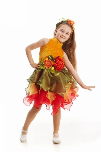 «Осінь урожайна» карнавальний костюм для дівчинки