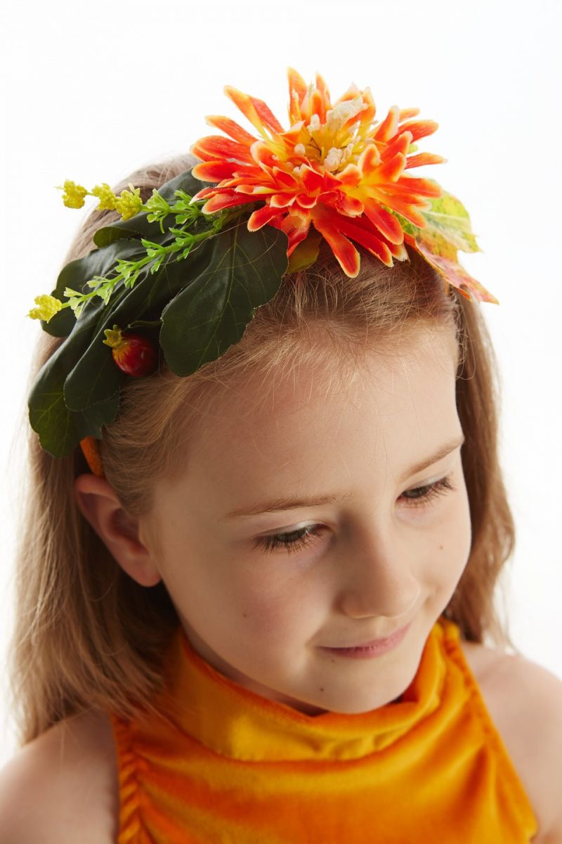 Масочка - «Осінь урожайна» карнавальний костюм для дівчинки / фото №1122
