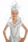 Снігова королева «Казкова» карнавальний костюм для дівчинки - 1128
