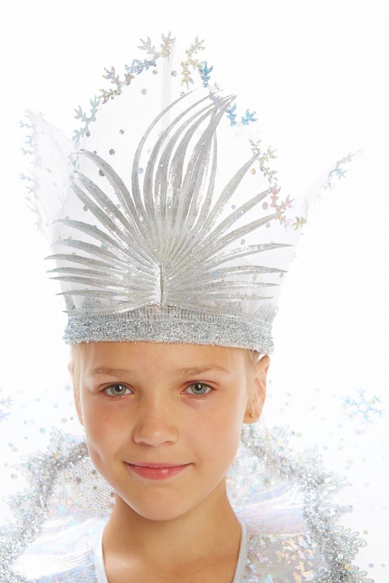 Масочка - Снігова королева «Казкова» карнавальний костюм для дівчинки / фото №1129