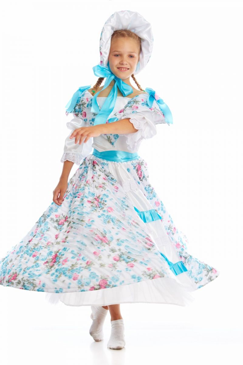 Масочка - «Панянка-селянка» карнавальний костюм для дівчинки / фото №1138