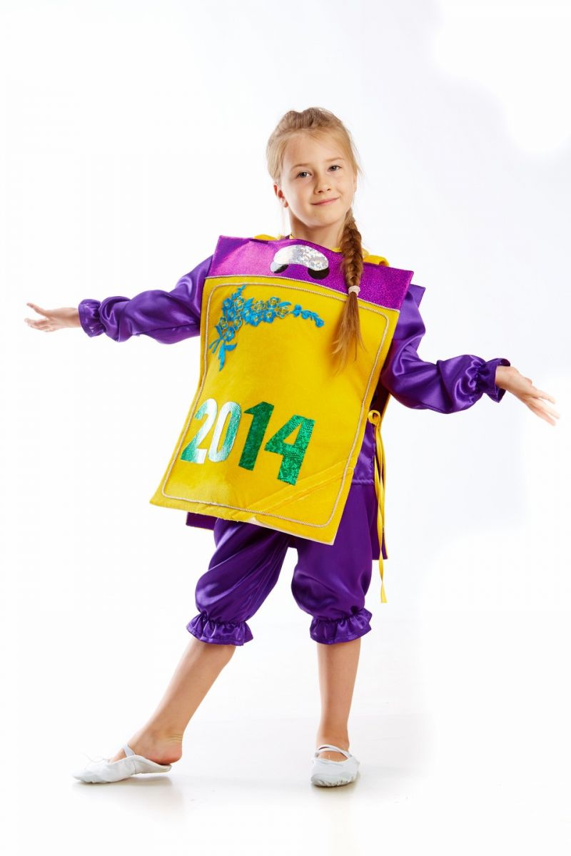 Масочка - «Календарик» карнавальный костюм для детей / фото №1140