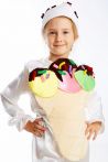 «Морозиво» карнавальний костюм для дітей - 1142