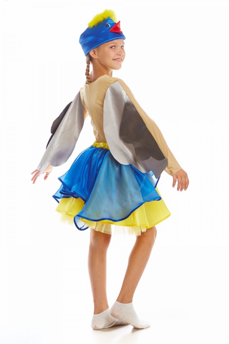 Масочка - «Синичка» карнавальный костюм для девочки / фото №1144