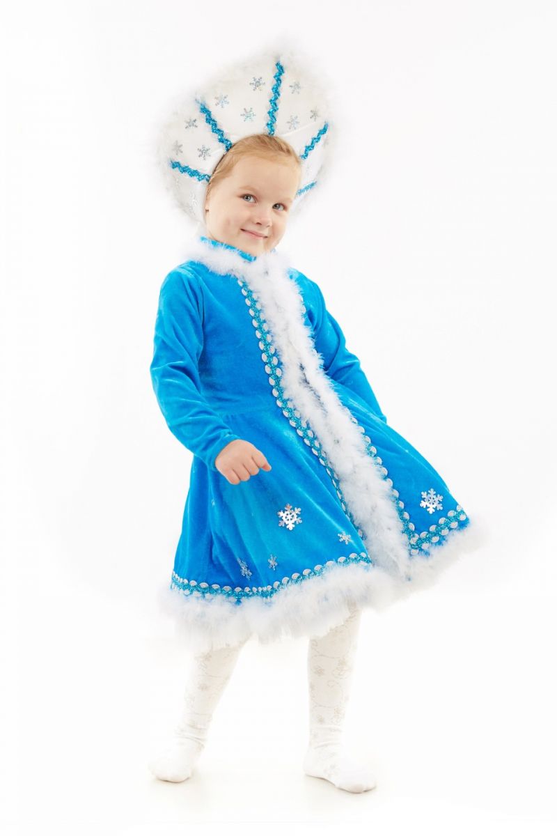 Снегурочка «Малышка» карнавальный костюм для девочки