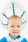 Снегурочка «Малышка» карнавальный костюм для девочки - 1150