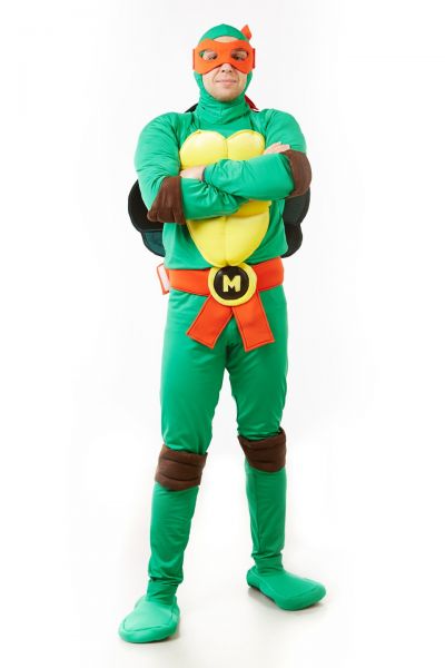 Черепашка «Ниндзя» карнавальный костюм для взрослых