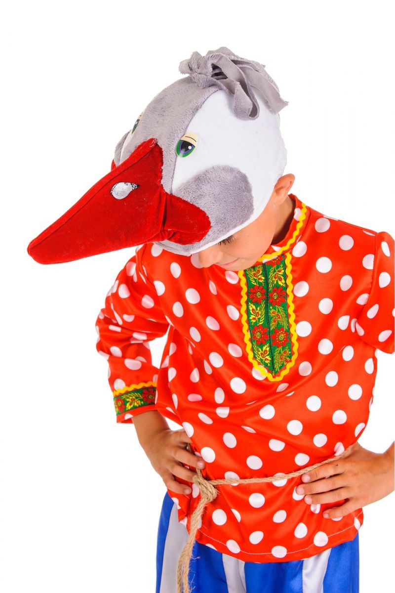 Масочка - «Гусь в рубахе» карнавальный костюм для мальчика / фото №1184