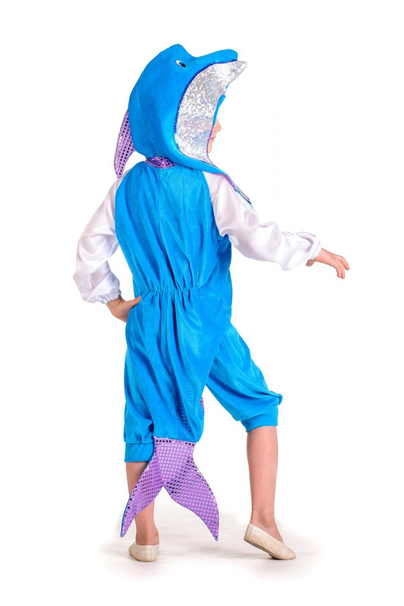 Масочка - «Дельфін» карнавальний костюм для хлопчика / фото №1192