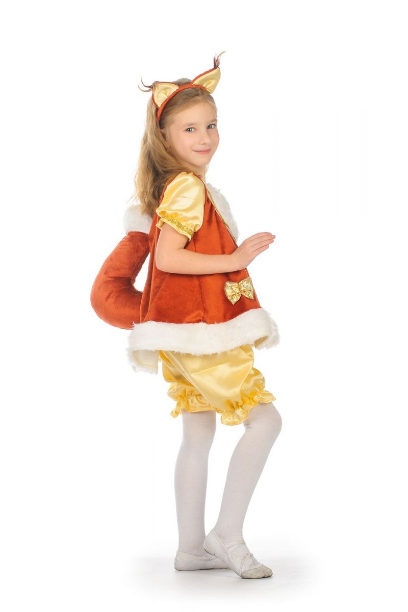 Белочка «Малышка» карнавальный костюм для девочки
