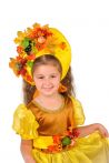 Осень «Барыня» карнавальный костюм для девочки - 1218