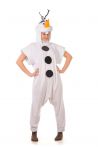 Снеговик «Холодное сердце» карнаваьный костюм для взрослых - 1219