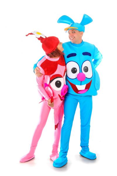 «Смішарик Крош» карнавальний костюм для дорослих