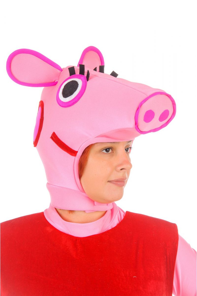 Масочка - «Свинка Пеппа» карнавальний костюм для дорослих / фото №1228