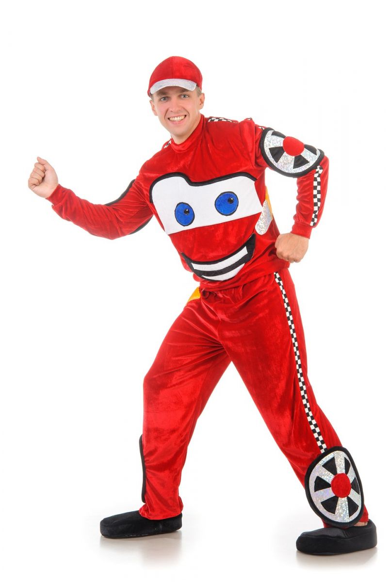 Масочка - Lightning McQueen «Тачки» карнавальный костюм для взрослых / фото №1238