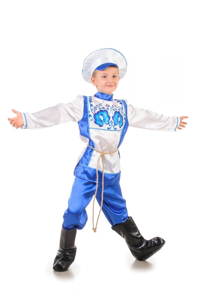 Русский народный костюм «Гжель» мальчик