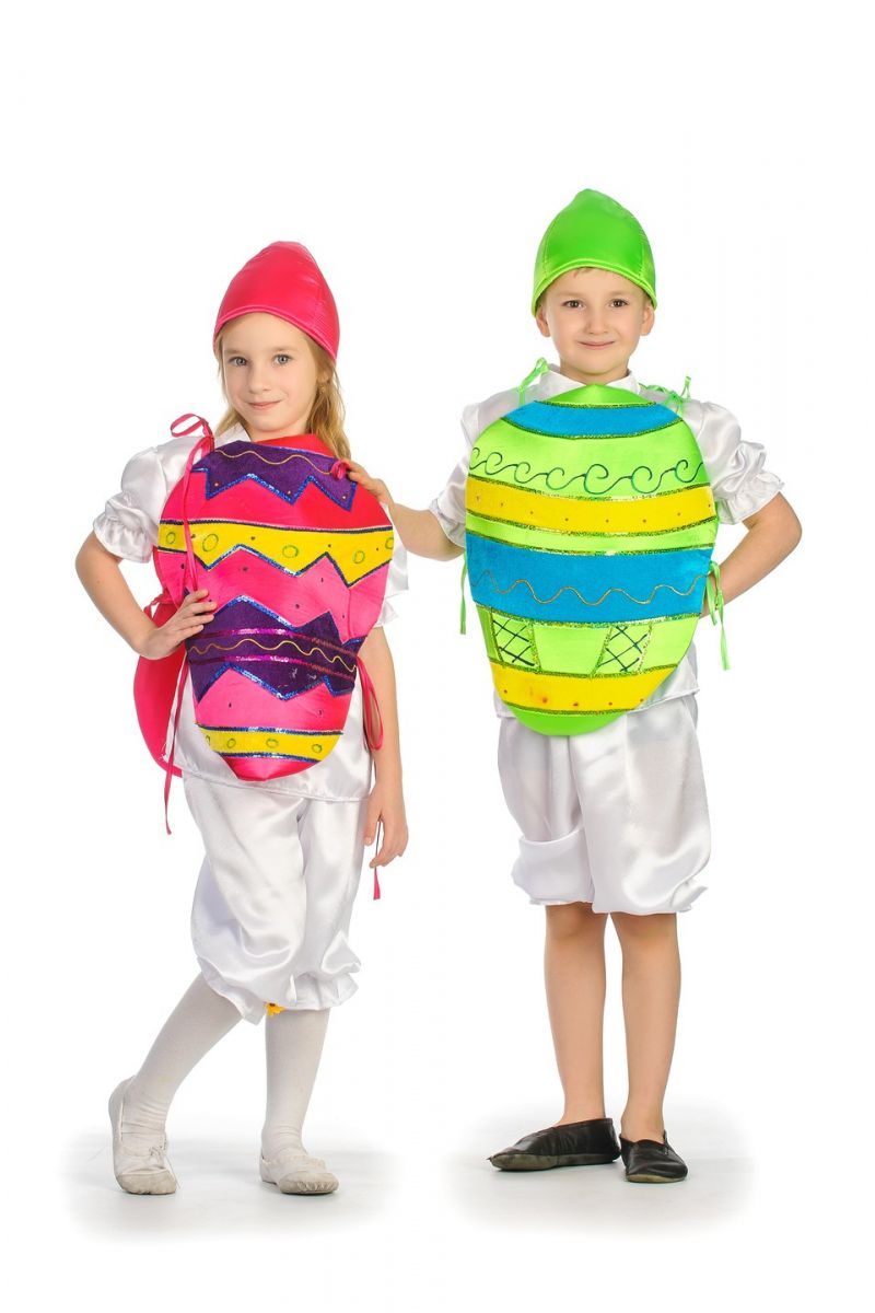 Масочка - «Крашенка малинова» Карнавальний костюм для дітей / фото №1268