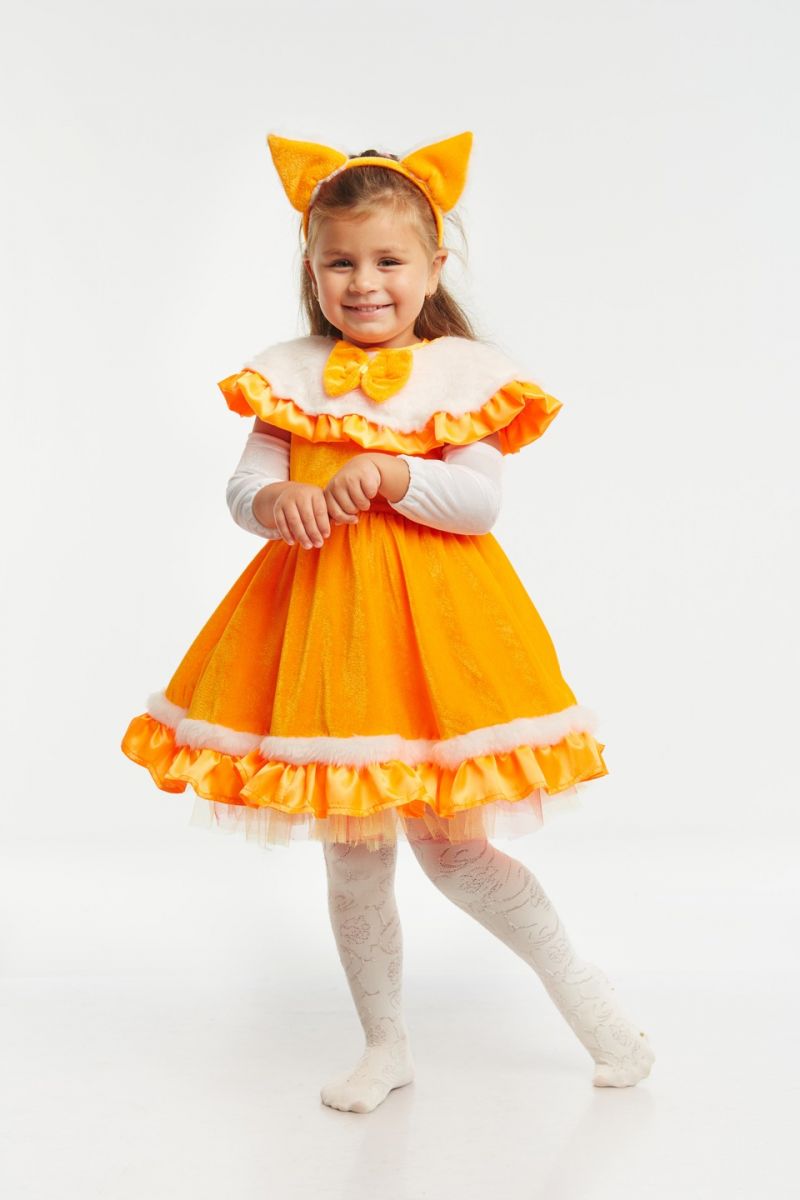 Лисичка «Малышка» карнавальный костюм для девочки