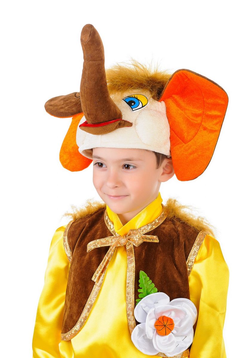 Масочка - «Мамонтеня» карнавальний костюм для хлопчика / фото №1283