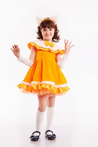 Лисичка «Малышка» карнавальный костюм для девочки