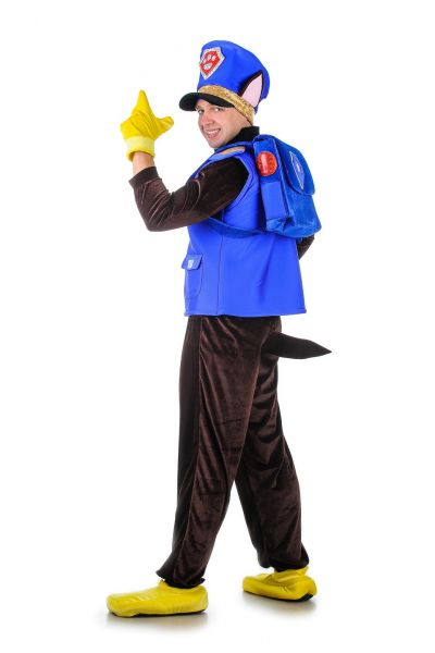 Щенячий патруль "Чейз" карнавальний костюм для дорослих