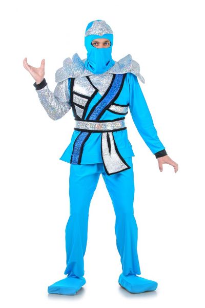 «Ниндзяго синий» карнавальный костюм для взрослых