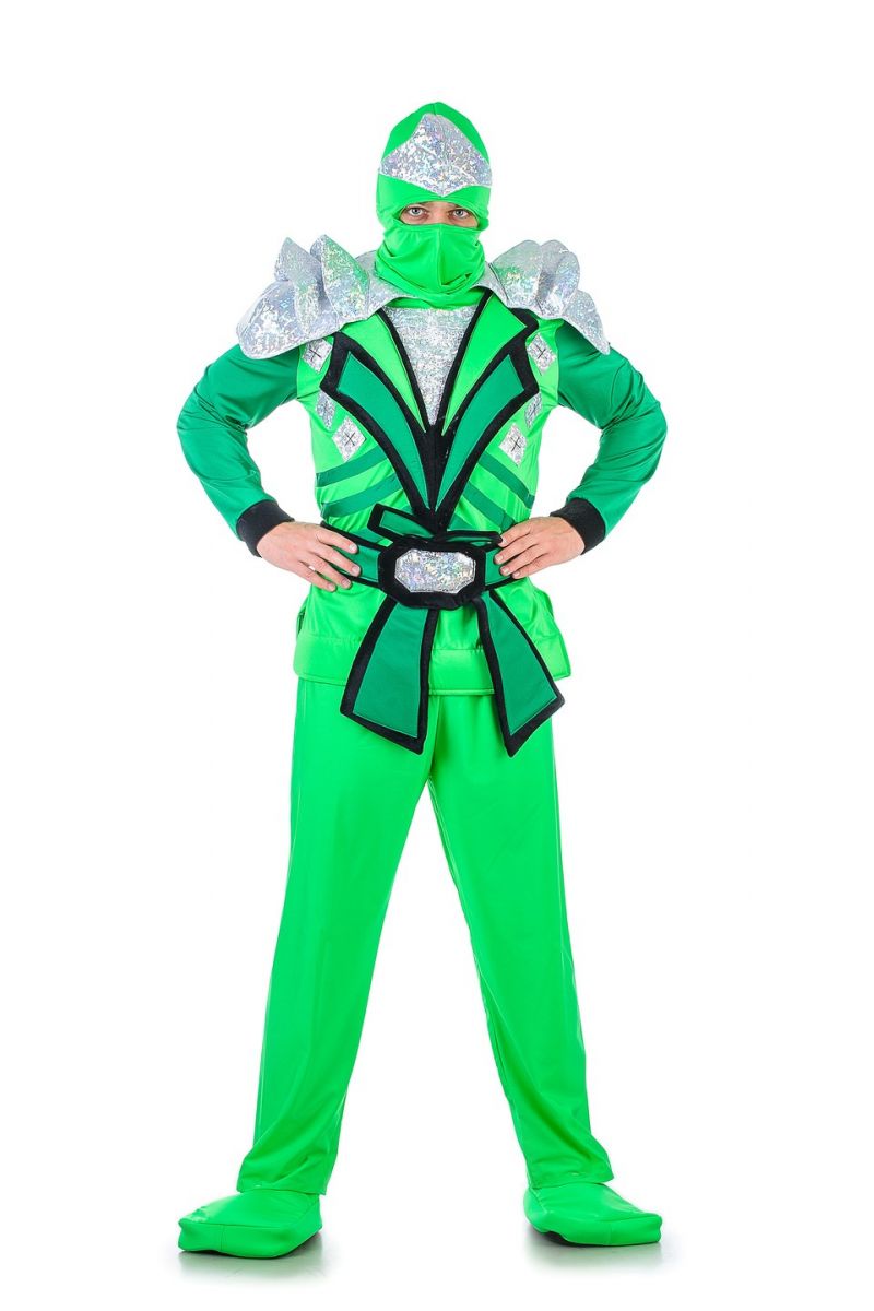 «Ніндзяго зелений» карнавальний костюм для дорослих