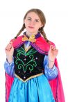 Анна «Холодное сердце» взрослый карнавальный костюм - 1321