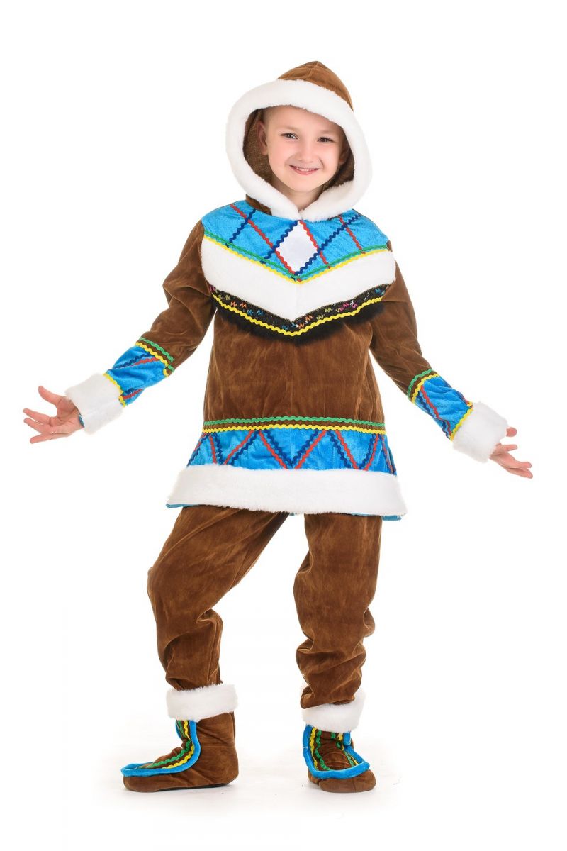Масочка - «Ескімос» національний костюм для хлопчика / фото №1327
