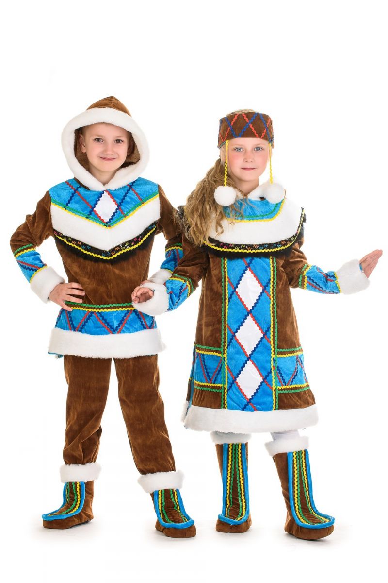 Масочка - «Ескімос» національний костюм для хлопчика / фото №1328