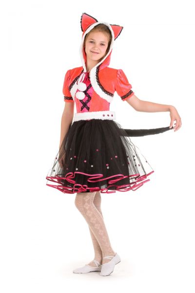 Кішка «Мяу» карнавальний костюм для дівчинки