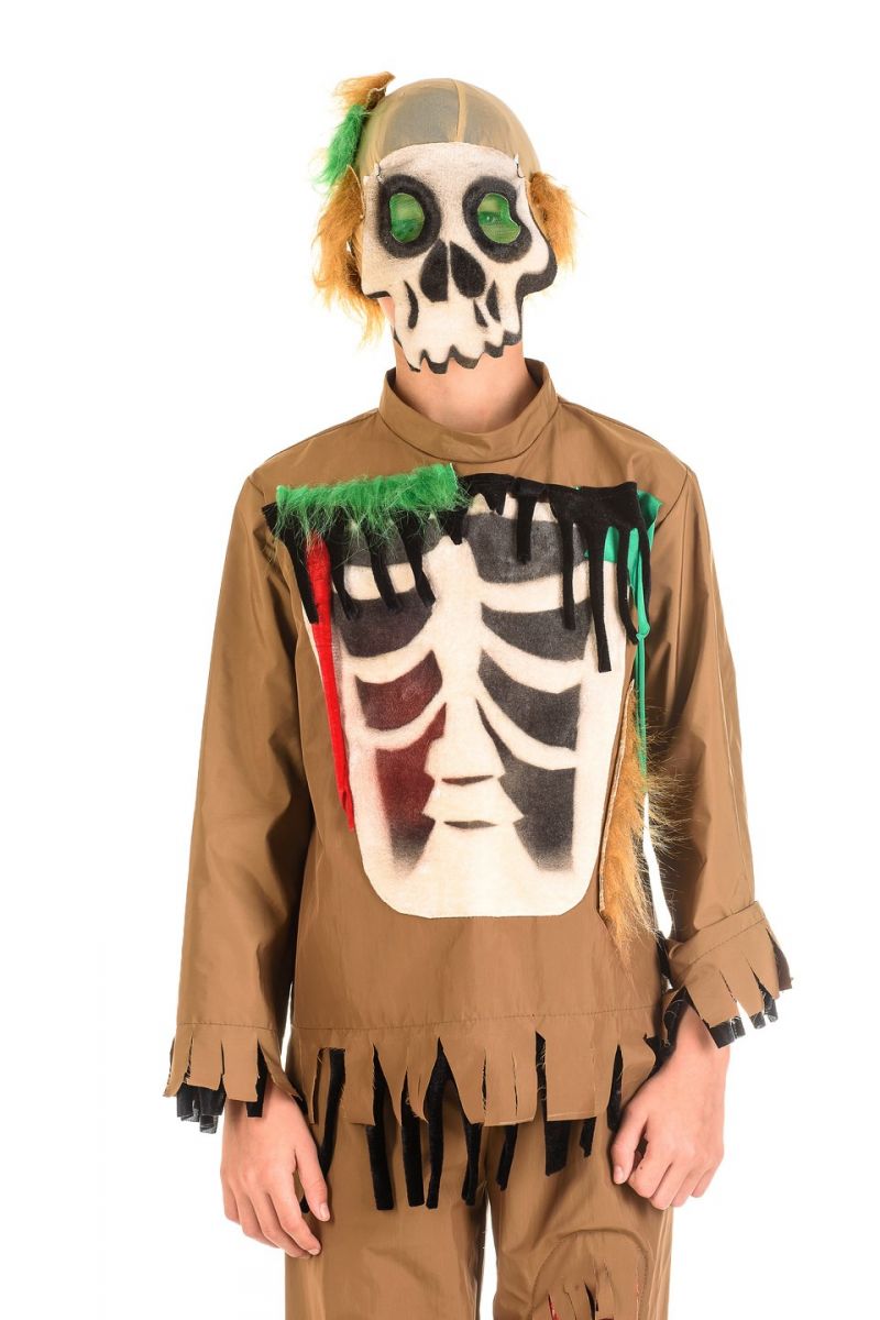 Масочка - «Зомбі» карнавальний костюм для хлопчика / фото №1339