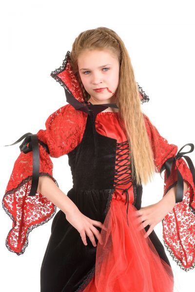 «Вампіреса» карнавальний костюм для дівчинки