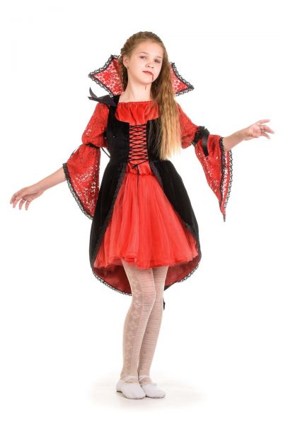 «Вампиресса» карнавальный костюм для девочки