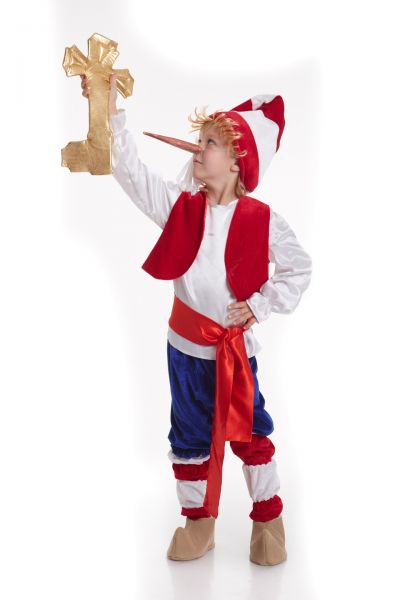 «Буратіно» карнавальний костюм для хлопчика