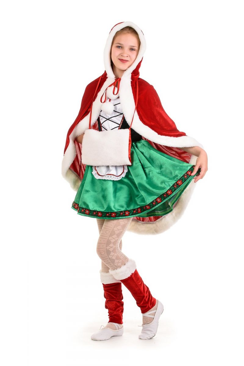 Масочка - Герда «Новорічна» карнавальний костюм для дівчинки / фото №1350