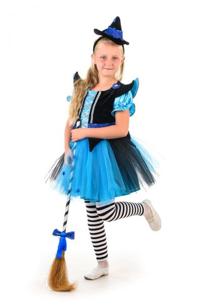 Ведьмочка «Красотка» карнавальный костюм для девочки