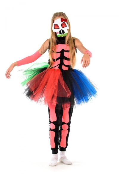 «Принцеса скелетів» карнавальний костюм для дівчинки
