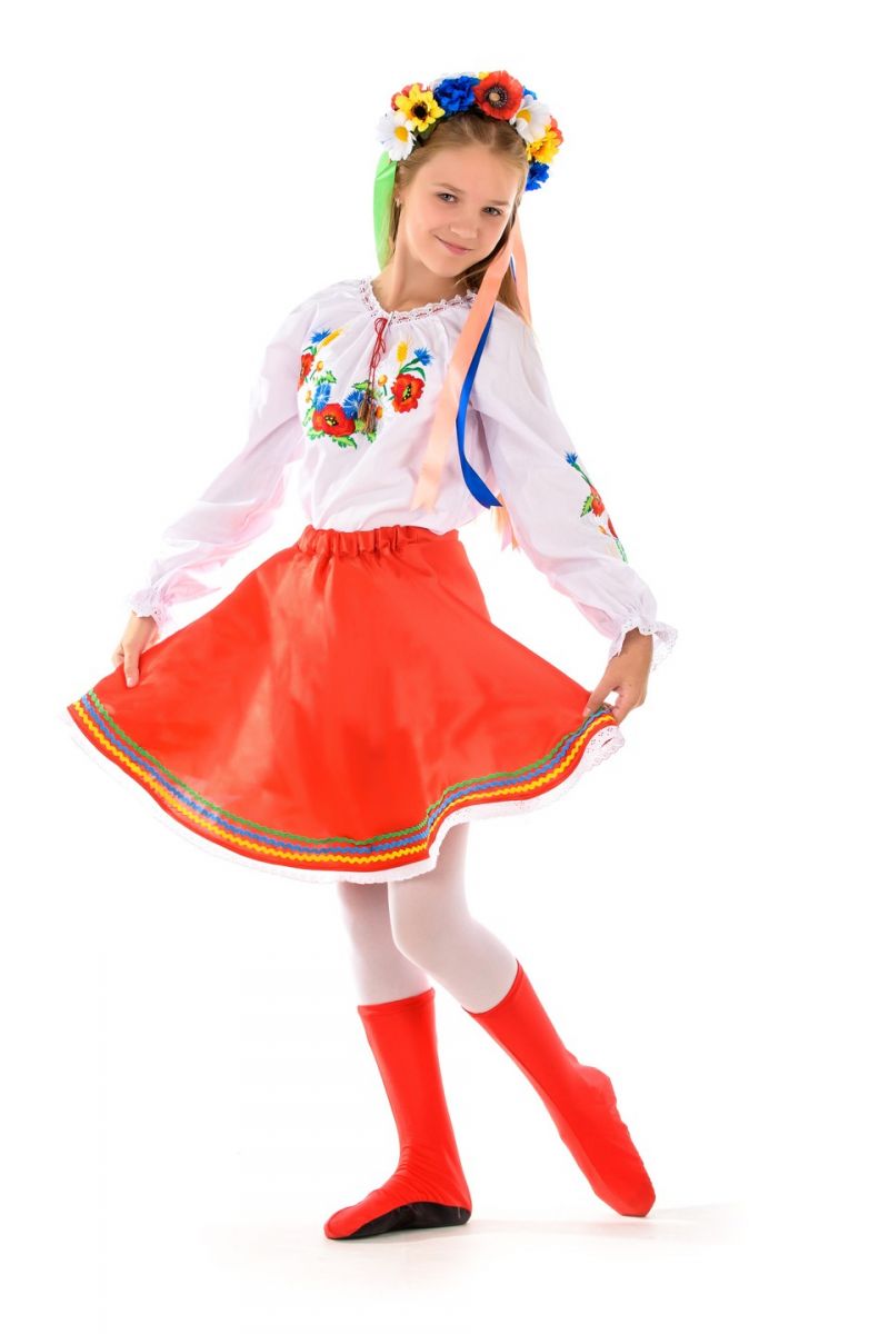 Масочка - Украинка «Даринка» национальный костюм для девочки / фото №1366