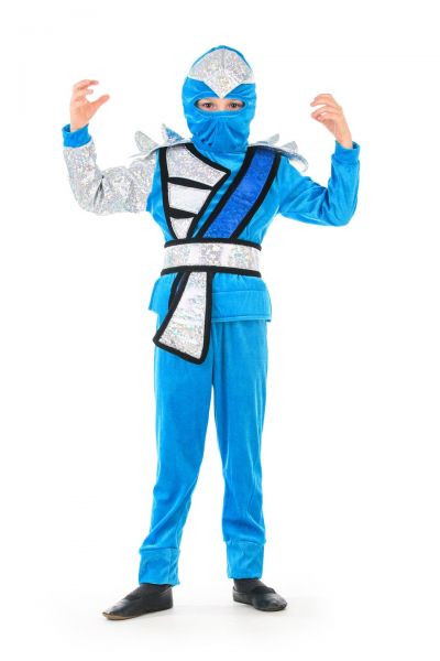 «Ниндзяго мальчик бирюза» карнавальный костюм для мальчика